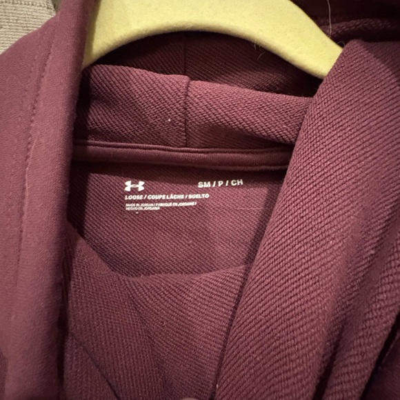 Under Armour Women's Maroon Cowl Neck Sweater - Picture 2 of 6